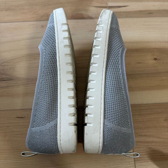 Vionic Womens Size‎ 9.5 Uptown Knit Skimmer Flats Slip On Shoes Shimmer Gray - Picture 5 of 9